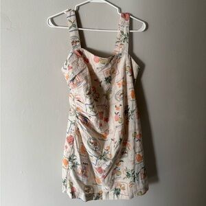 Abercrombie & Fitch Cream Italian summer Dress
